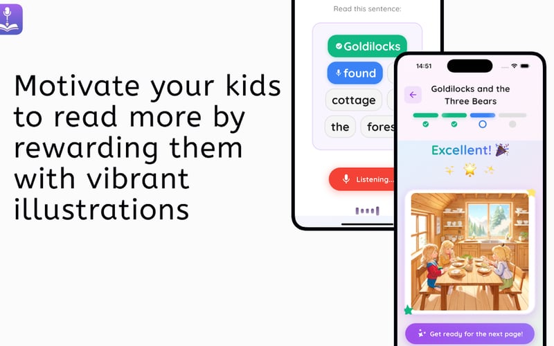 Reading App for Kids screenshot 1