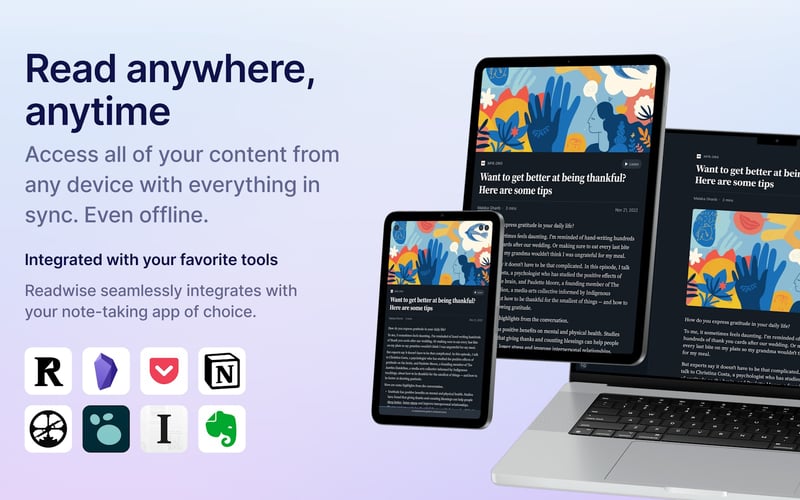 Readwise screenshot 3
