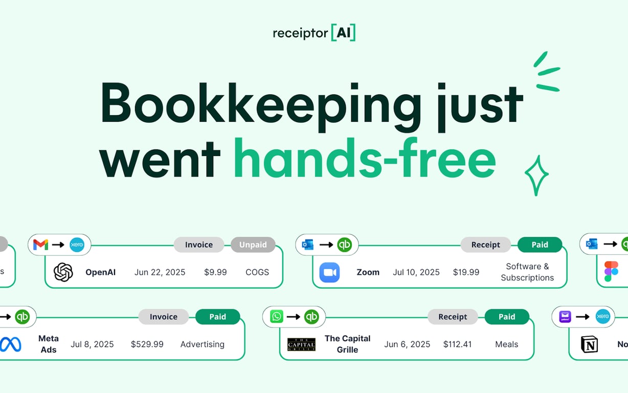Receiptor AI preview