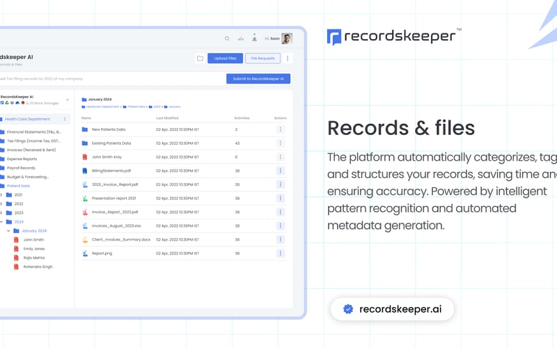 RecordsKeeper.AI screenshot 2