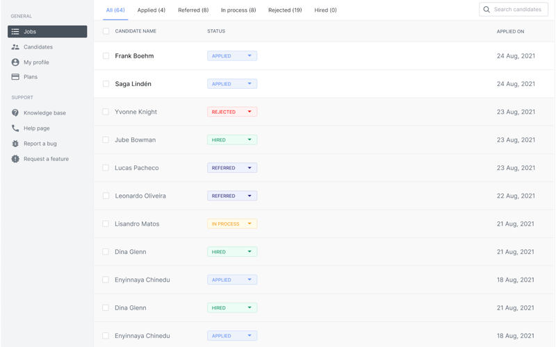 Recrooit screenshot 2