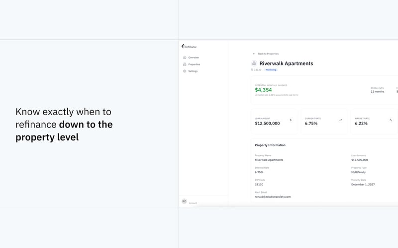 RefiRadar screenshot 2