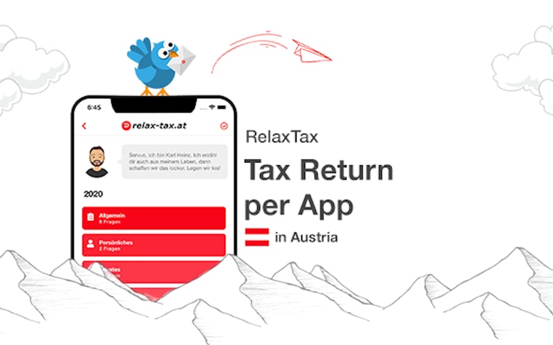 RelaxTax screenshot 2