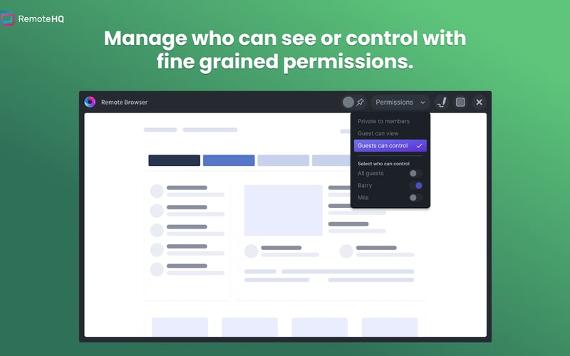 Remote Browser Embed screenshot 3