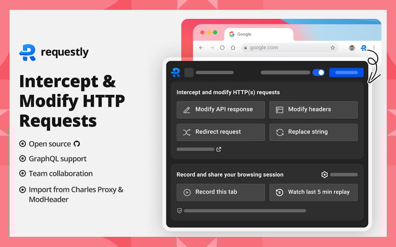 Requestly screenshot 1