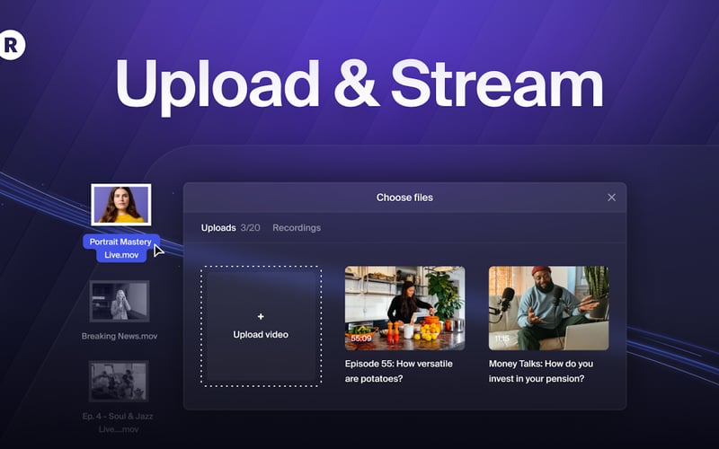 Restream screenshot 1