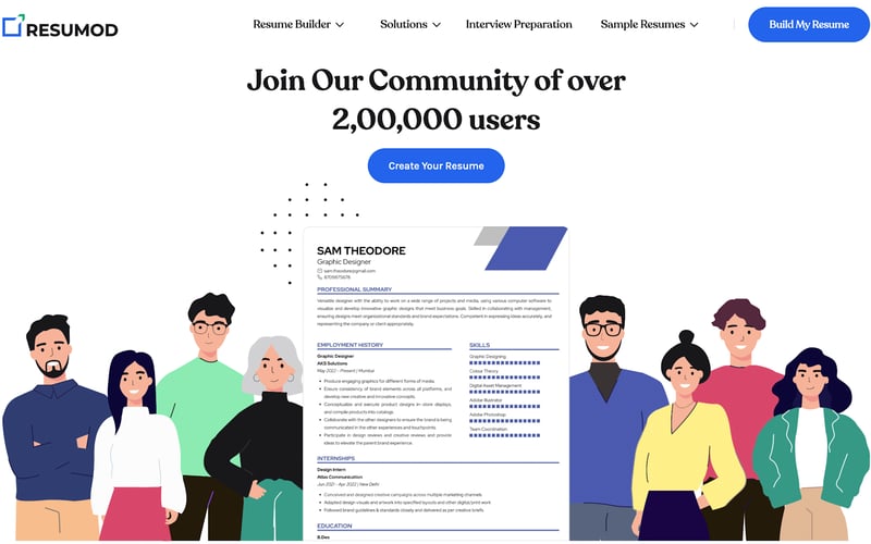 Resumod screenshot 1