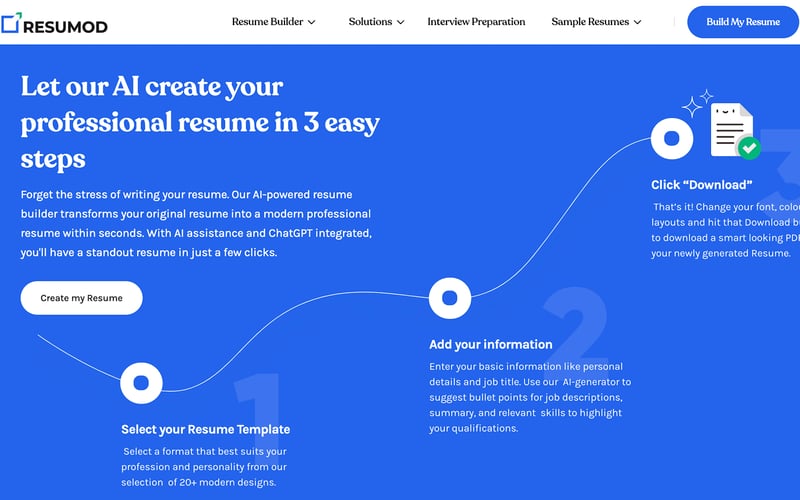 Resumod screenshot 3