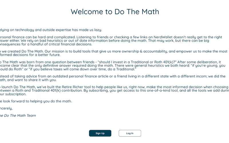 Retire Richer screenshot 1