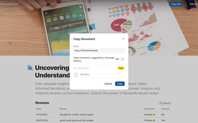 ReviewAnalyzer screenshot 2