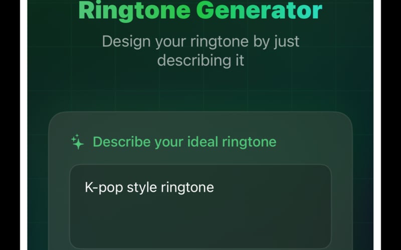 Ringtone Generator screenshot 2