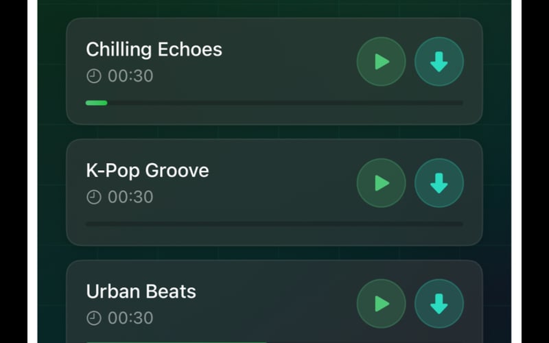Ringtone Generator screenshot 3