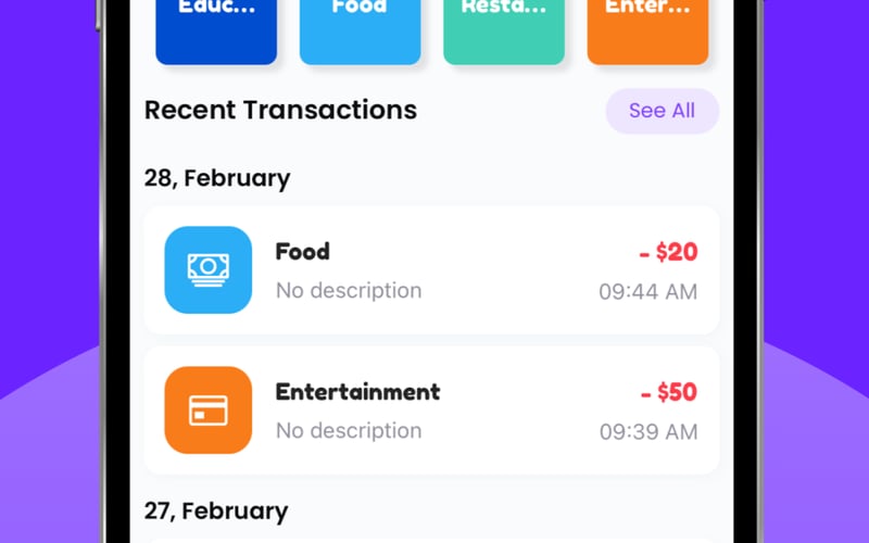 Rocky App - Money Manager screenshot 2