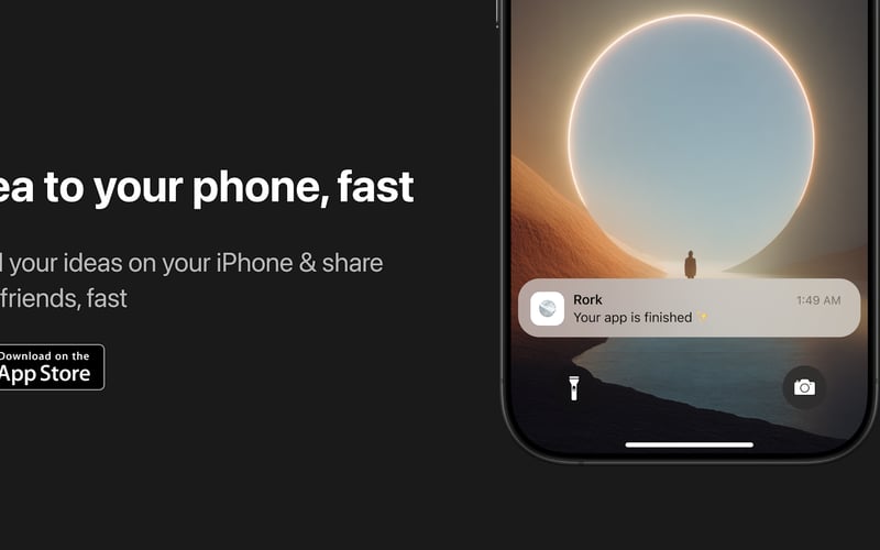Rork App screenshot 1