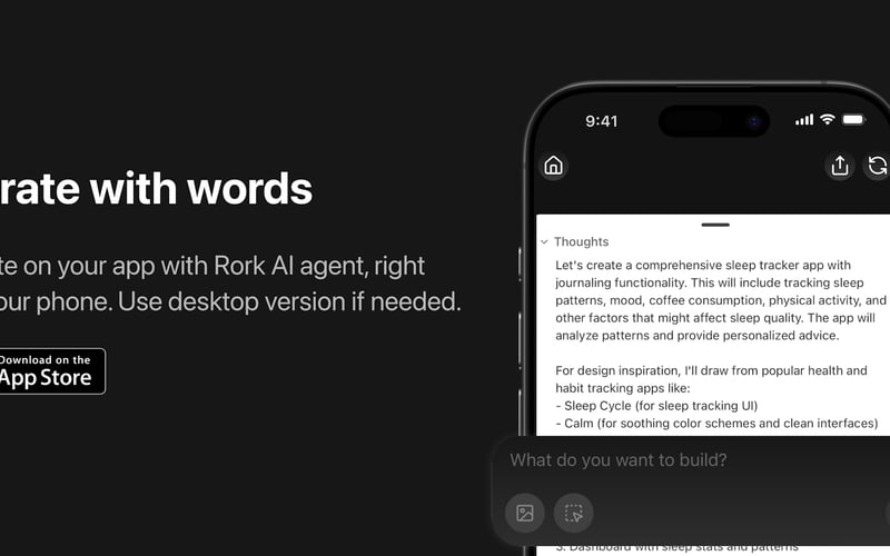 Rork App screenshot 2