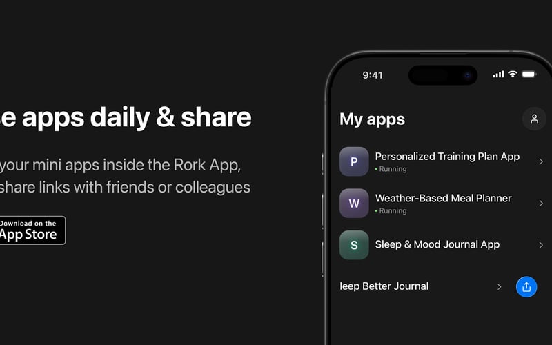 Rork App screenshot 3