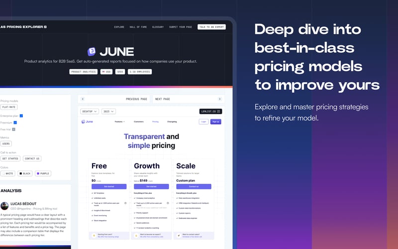 SaaS Pricing Explorer screenshot 3