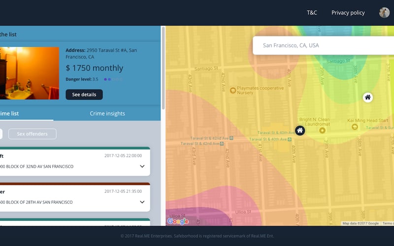 Safeborhood screenshot 2