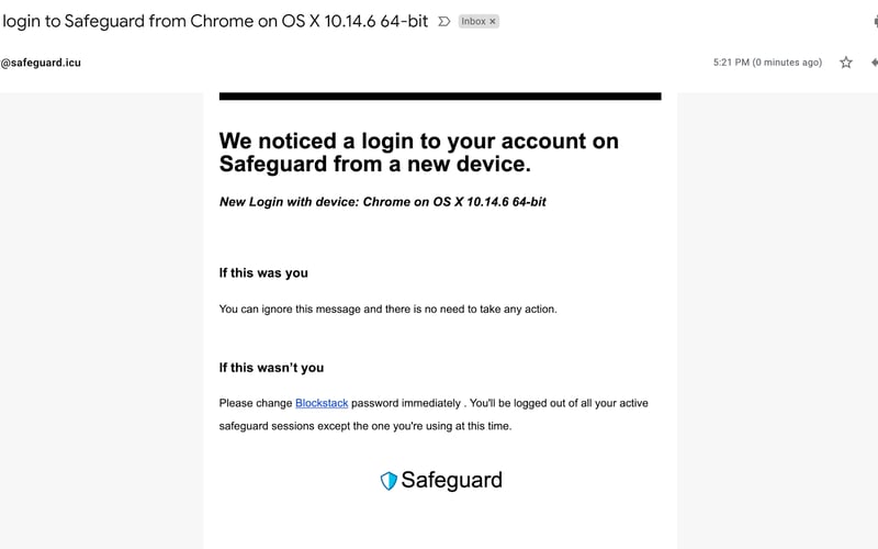 Safeguard screenshot 3