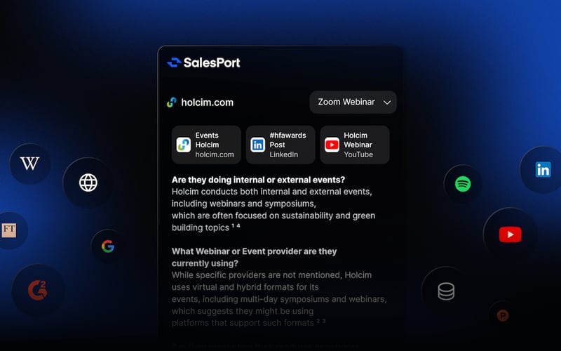 SalesPort screenshot 2
