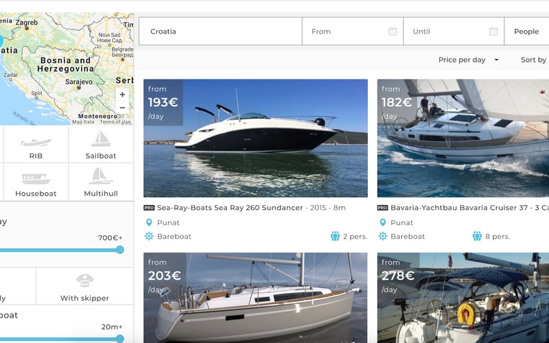 Samboat screenshot 1