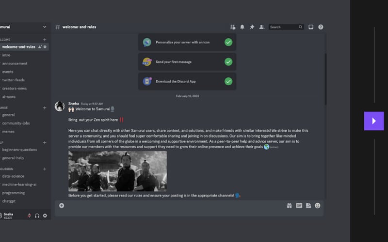 SamurAI screenshot 1