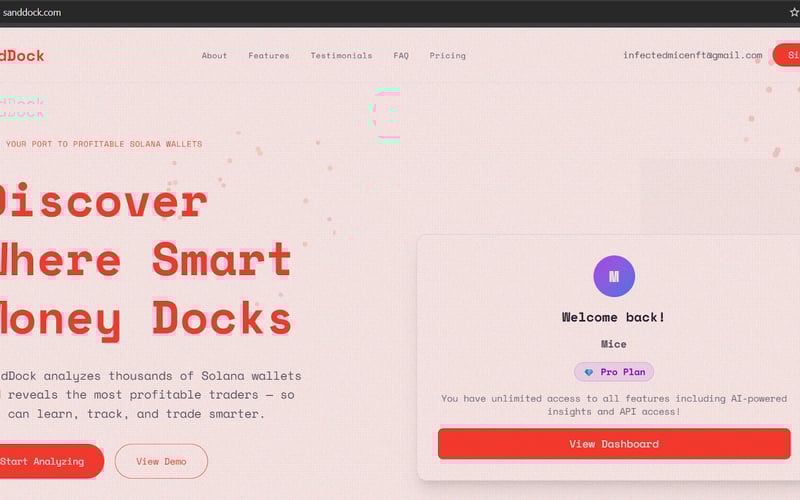 SandDock screenshot 1