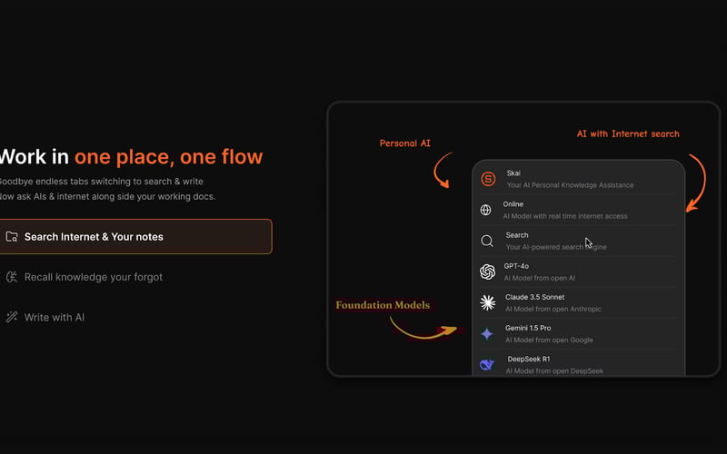 Saner.AI screenshot 2
