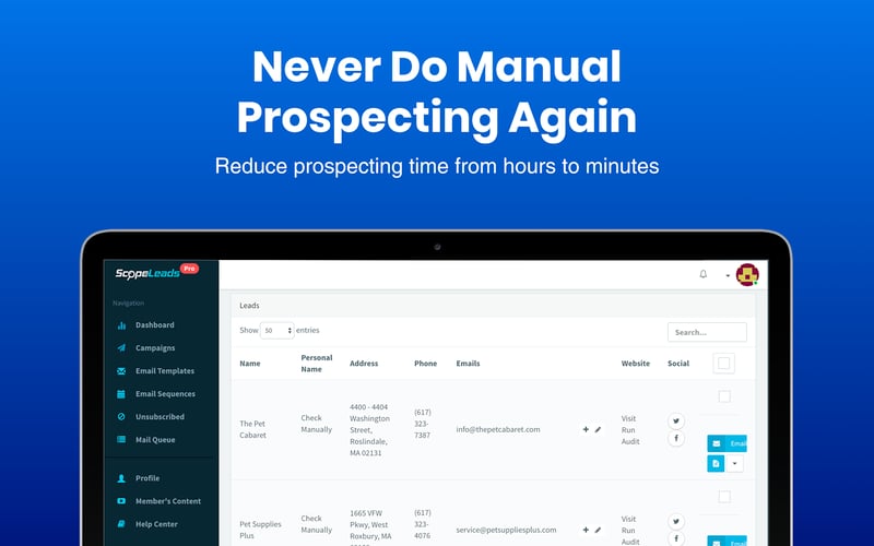 ScopeLeads screenshot 1