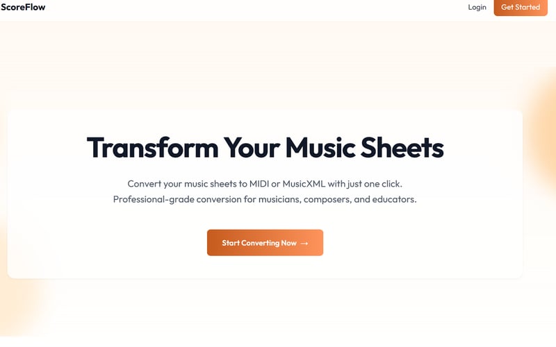 Scoreflow screenshot 1