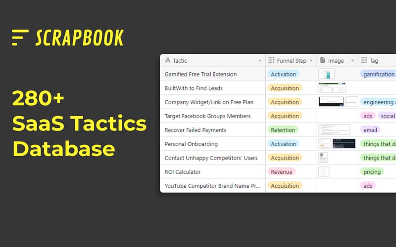 Scrapbook screenshot 1