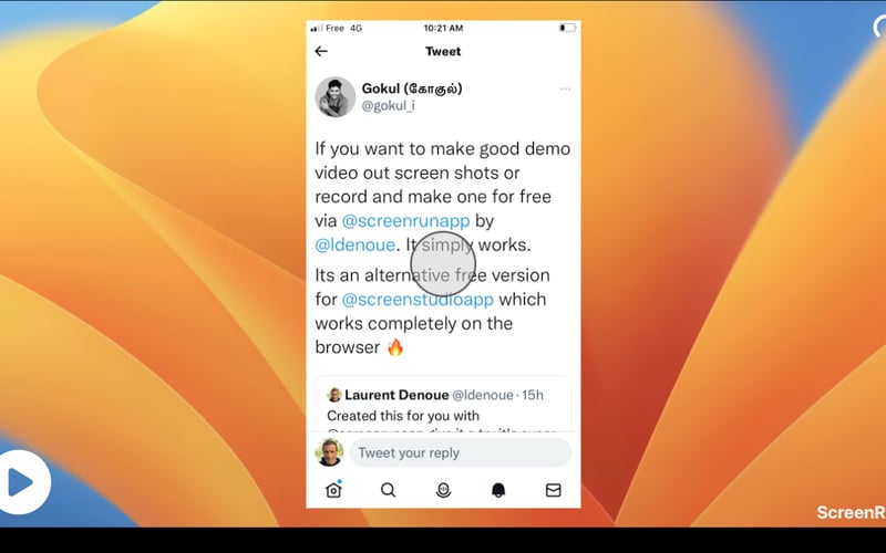 ScreenRun screenshot 2