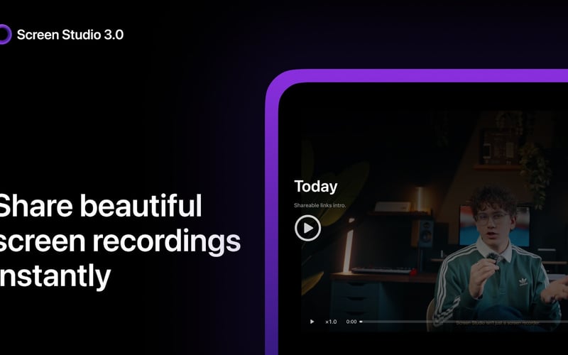 Screen Studio screenshot 1