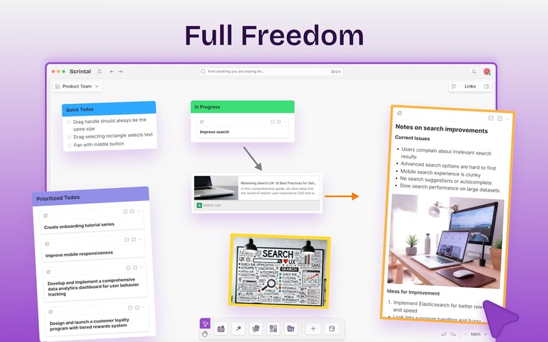Scrintal screenshot 2