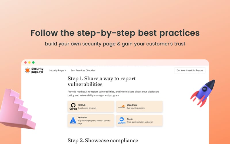 Security Page Checklist screenshot 3