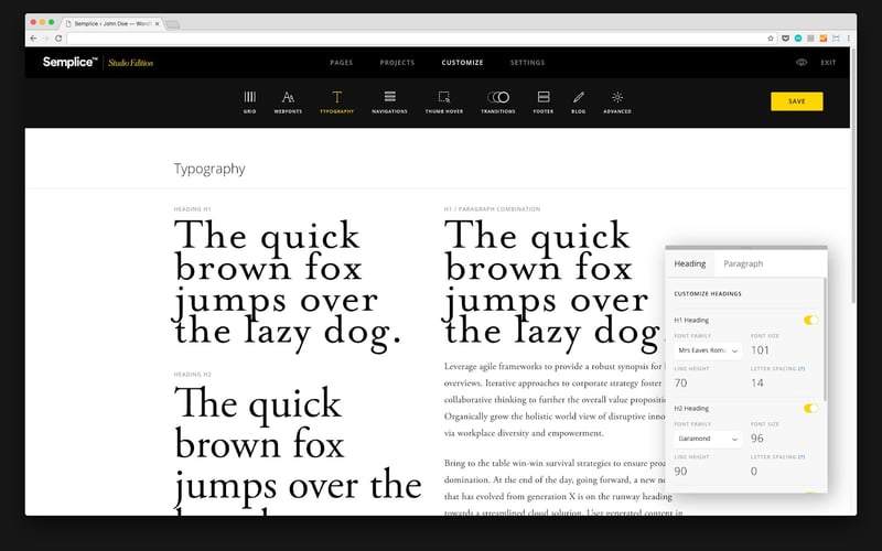 Semplice™ screenshot 1
