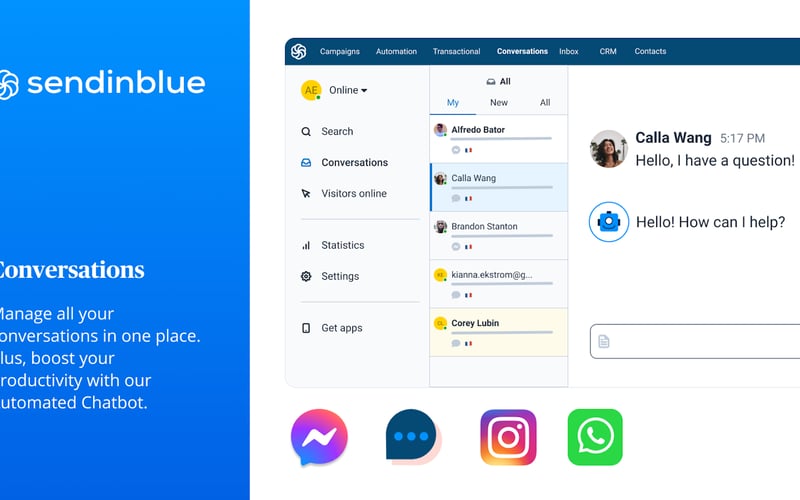 Sendinblue screenshot 3