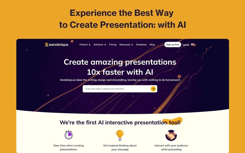 Sendsteps.ai screenshot 1