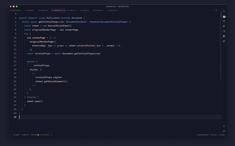 Serendipity screenshot 2