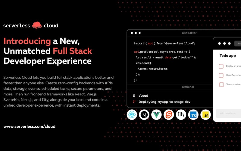 Serverless screenshot 1