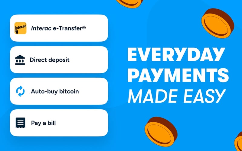 Shakepay screenshot 1