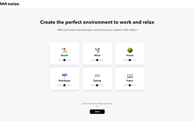 Shhh Noise screenshot 1
