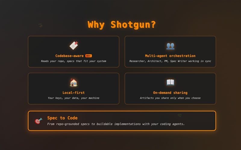 Shotgun CLI screenshot 3