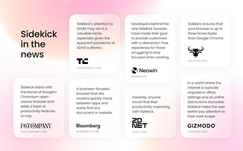 Sidekick Browser screenshot 2