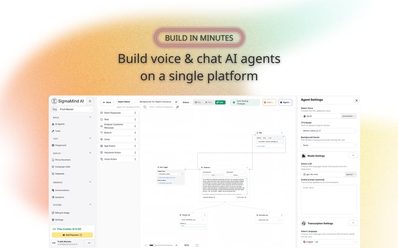 SigmaMind AI screenshot 1
