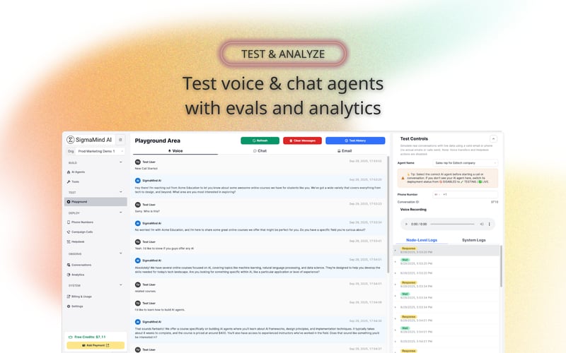 SigmaMind AI screenshot 2