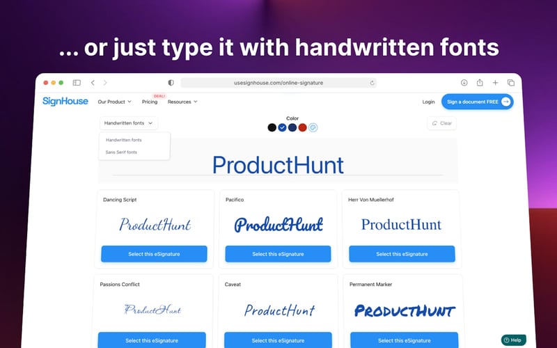SignHouse screenshot 3