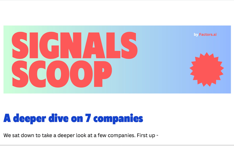 Signals screenshot 2