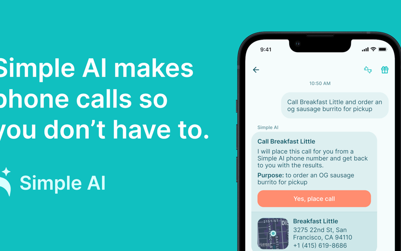 Simple AI Phone Assistant screenshot 1