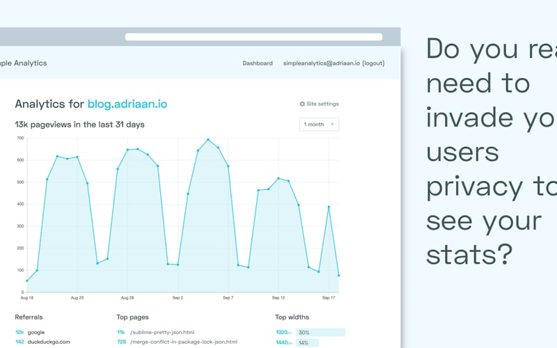 Simple Analytics screenshot 3